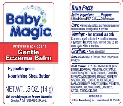 Image Of Label (Gentle Eczema Balm)